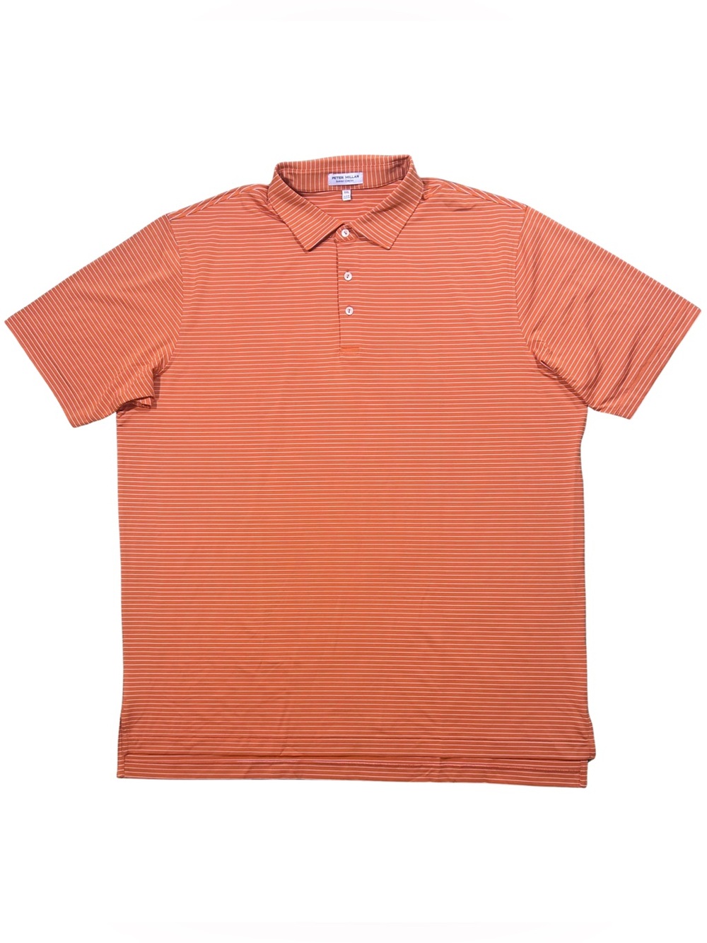 Peter Millar Rust Orange Hemlock Performance Polo MA24CEK10S NWOT 2XL